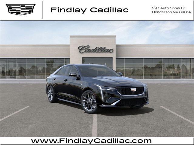 new 2025 Cadillac CT4 car, priced at $43,140