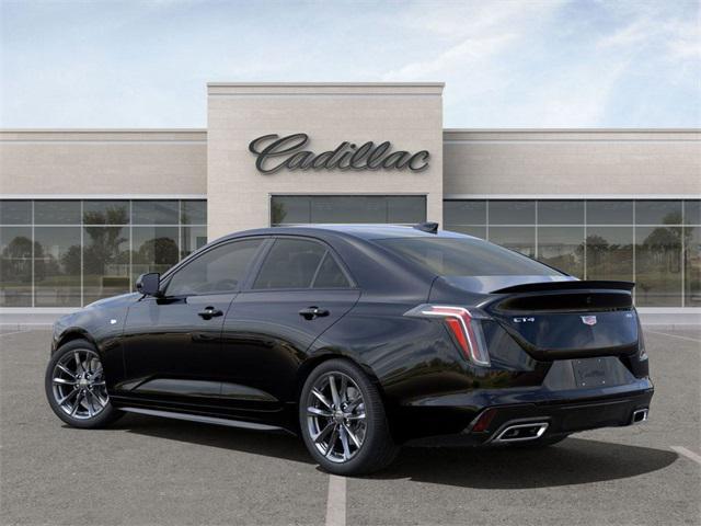 new 2025 Cadillac CT4 car, priced at $43,140