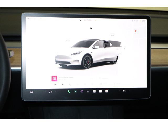 used 2024 Tesla Model Y car, priced at $40,255