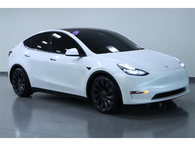 used 2024 Tesla Model Y car, priced at $40,255