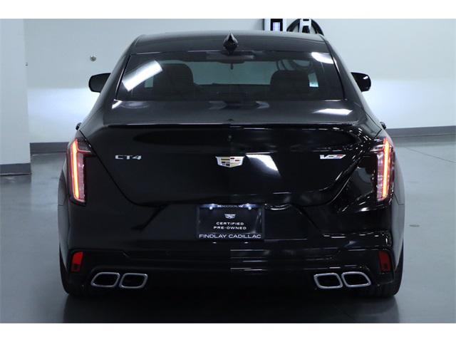 used 2023 Cadillac CT4-V car, priced at $45,299