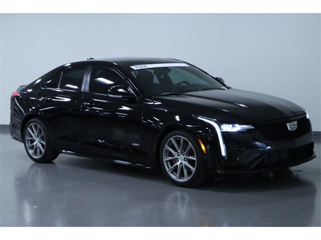 used 2023 Cadillac CT4-V car, priced at $45,299