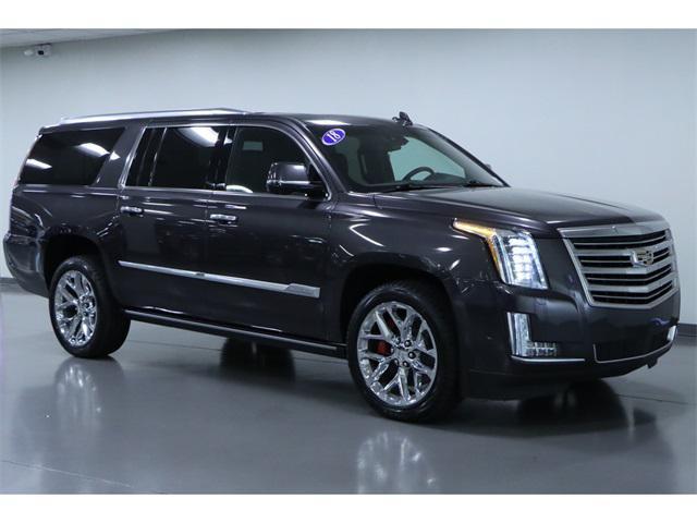 used 2018 Cadillac Escalade ESV car, priced at $34,443