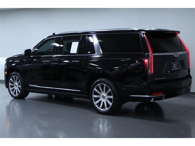 used 2022 Cadillac Escalade ESV car, priced at $71,399