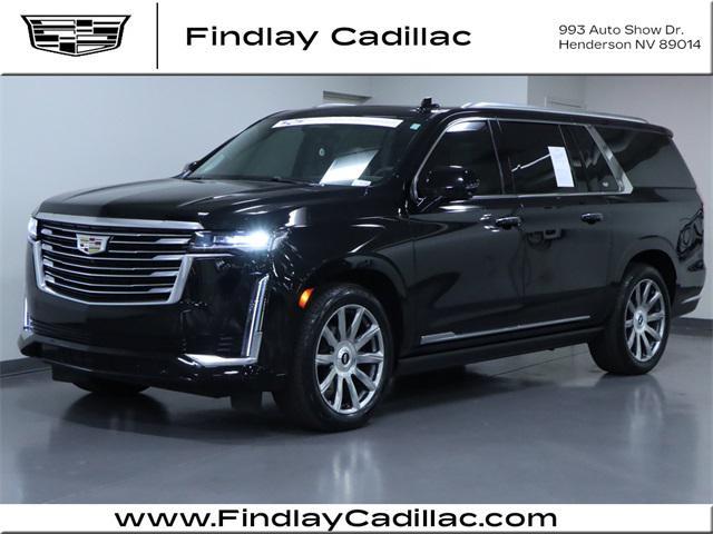 used 2022 Cadillac Escalade ESV car, priced at $71,399