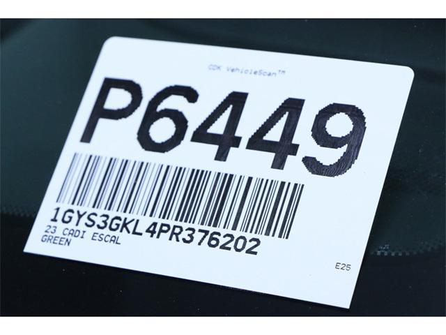 used 2023 Cadillac Escalade car, priced at $84,700