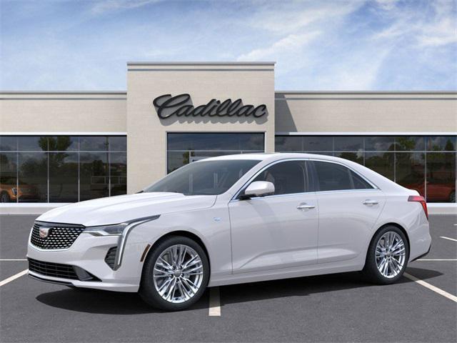 new 2025 Cadillac CT4 car, priced at $44,064