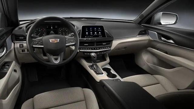 new 2026 Cadillac CT4 car, priced at $42,845