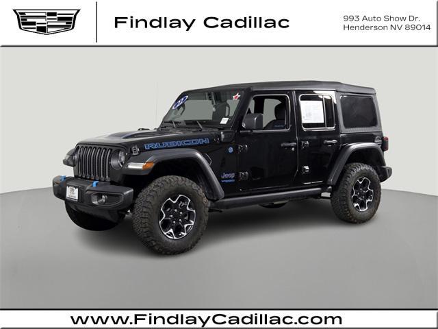 used 2022 Jeep Wrangler Unlimited 4xe car, priced at $31,647