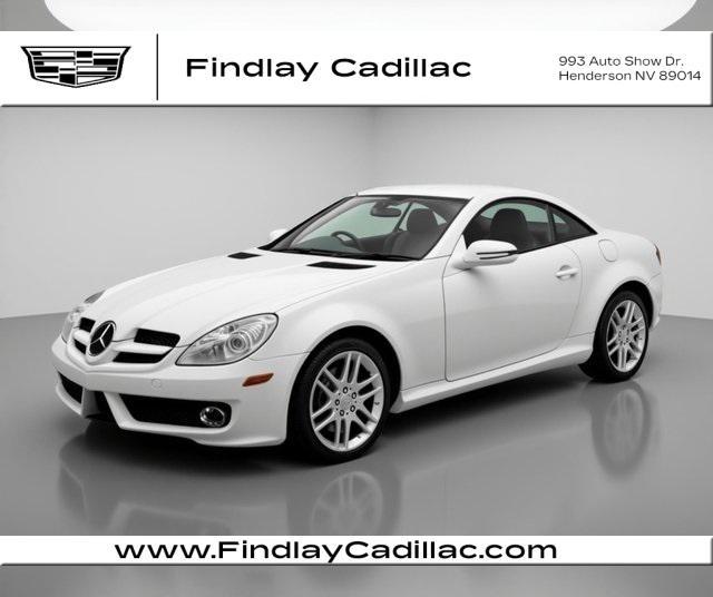 used 2009 Mercedes-Benz SLK-Class car, priced at $13,999