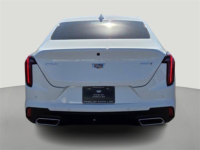 new 2026 Cadillac CT4 car, priced at $47,335