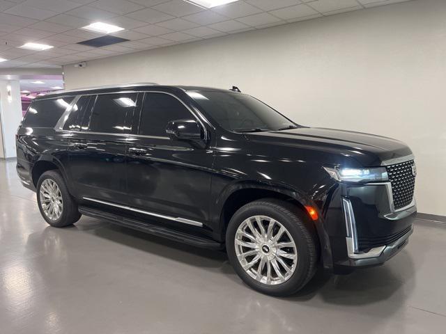 used 2023 Cadillac Escalade ESV car, priced at $71,801