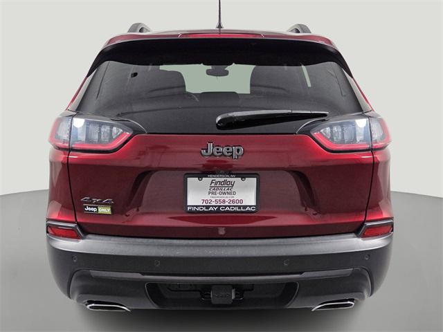 used 2021 Jeep Cherokee car, priced at $20,011