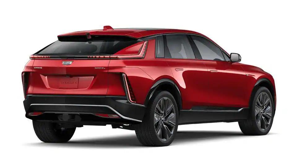 new 2025 Cadillac LYRIQ car, priced at $78,148
