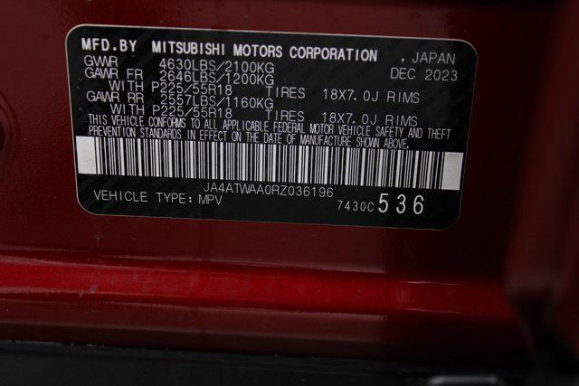 new 2024 Mitsubishi Eclipse Cross car, priced at $30,233