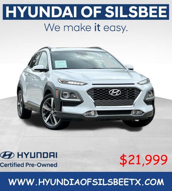 used 2021 Hyundai Kona car, priced at $21,999