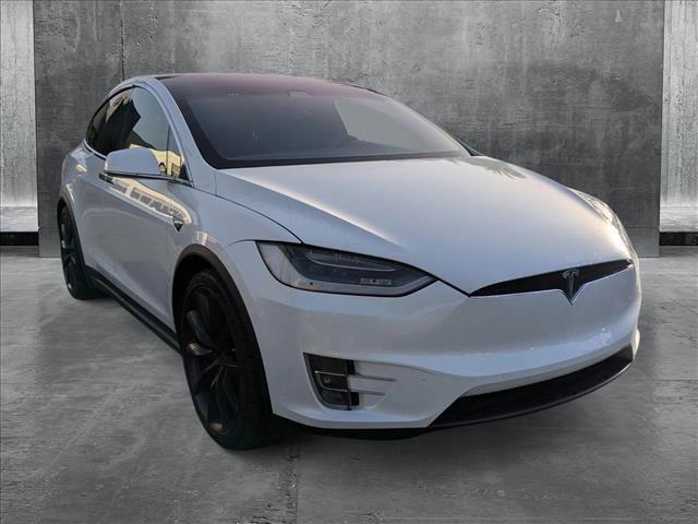 used 2018 Tesla Model X car, priced at $32,951