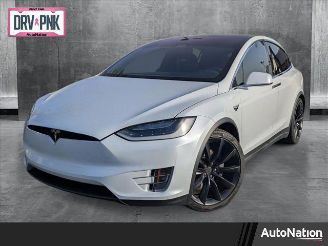 used 2018 Tesla Model X car, priced at $32,951