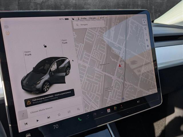 used 2020 Tesla Model Y car, priced at $27,500