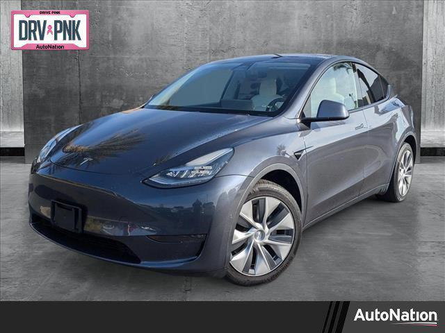 used 2020 Tesla Model Y car, priced at $27,500