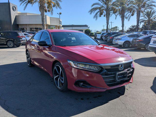used 2021 Honda Accord car, priced at $22,951
