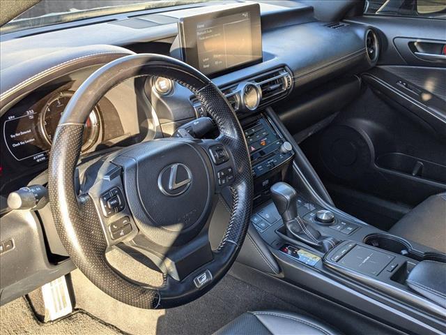 used 2021 Lexus IS 350 car, priced at $35,750