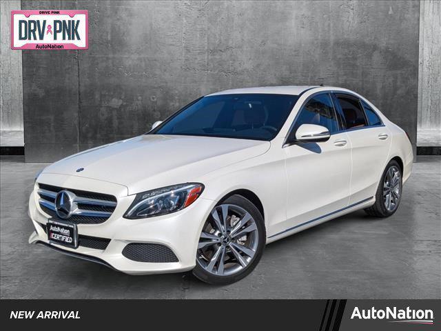 used 2017 Mercedes-Benz C-Class car, priced at $20,995