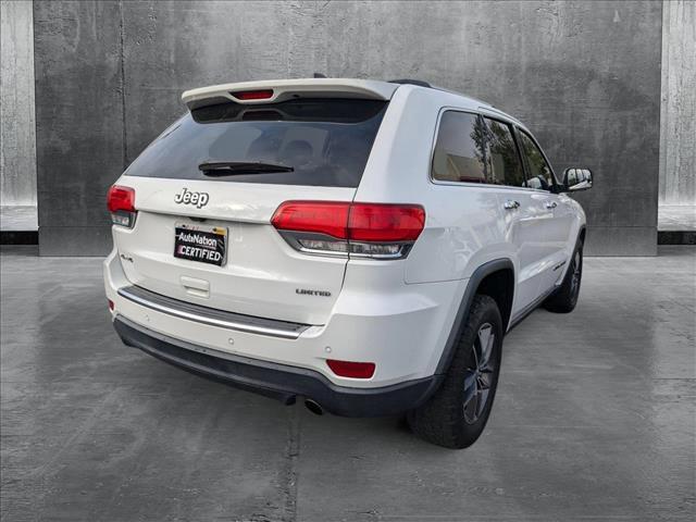 used 2017 Jeep Grand Cherokee car, priced at $17,500