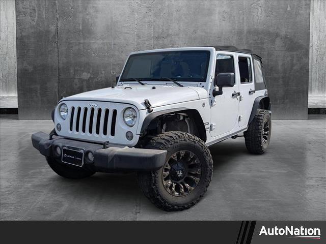 used 2016 Jeep Wrangler Unlimited car, priced at $18,951