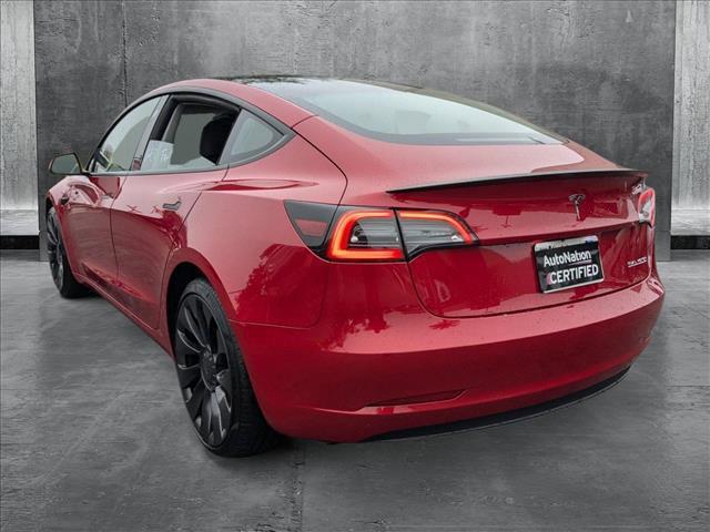 used 2023 Tesla Model 3 car, priced at $34,795