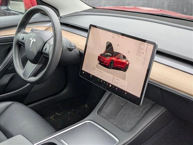 used 2023 Tesla Model 3 car, priced at $34,795