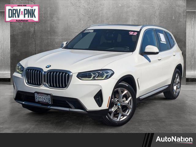 used 2022 BMW X3 car, priced at $31,500