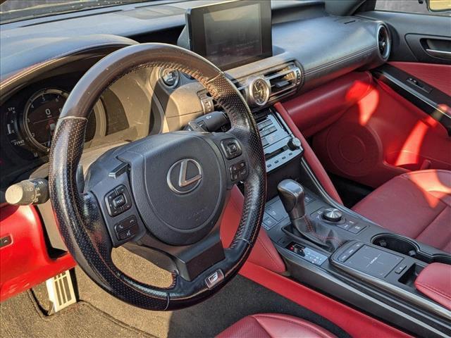 used 2022 Lexus IS 350 car, priced at $36,500