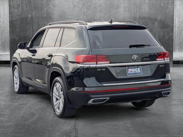 used 2021 Volkswagen Atlas car, priced at $24,999