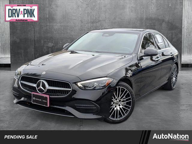 used 2022 Mercedes-Benz C-Class car, priced at $32,500