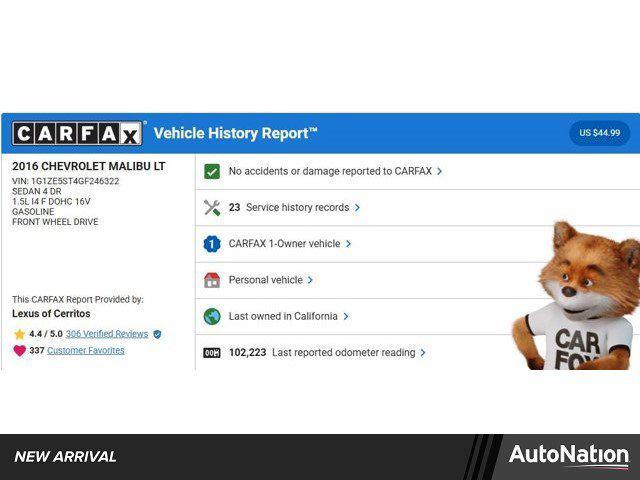 used 2016 Chevrolet Malibu car, priced at $10,951