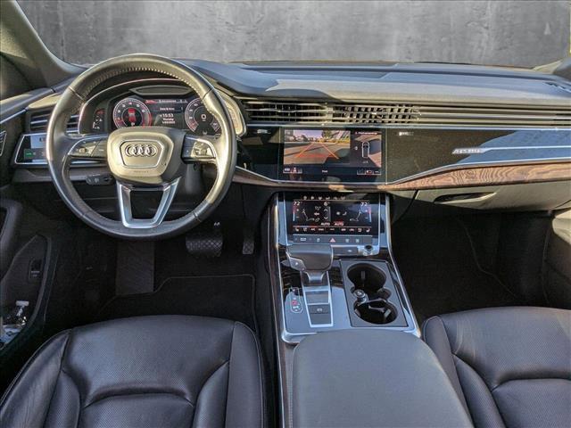 used 2019 Audi Q8 car, priced at $34,750