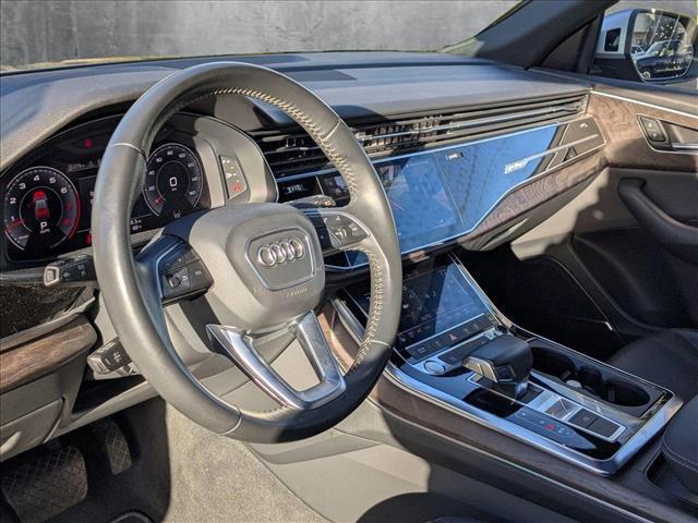 used 2019 Audi Q8 car, priced at $34,750