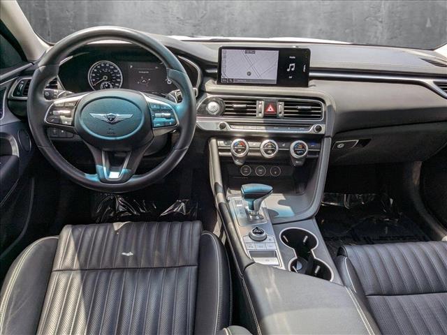 used 2022 Genesis G70 car, priced at $28,951