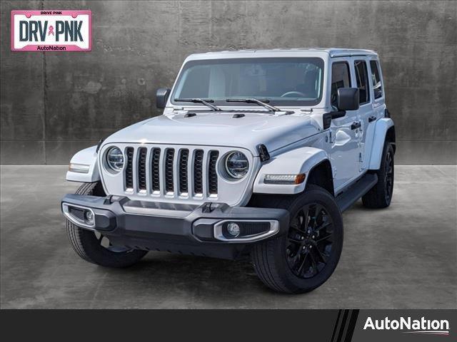 used 2021 Jeep Wrangler Unlimited 4xe car, priced at $37,750