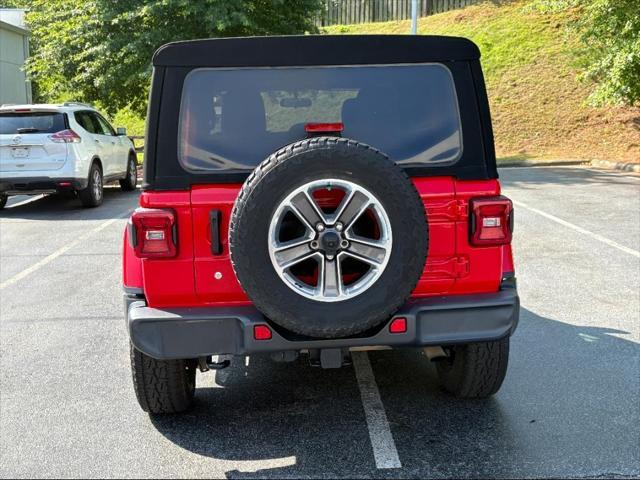 used 2018 Jeep Wrangler Unlimited car, priced at $25,774