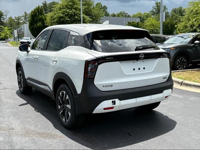 new 2025 Nissan Kicks car, priced at $26,959