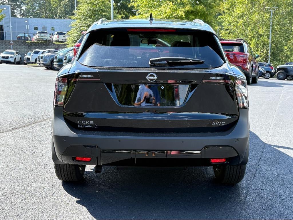 new 2025 Nissan Kicks car, priced at $28,344
