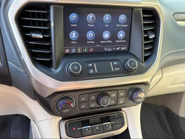 used 2021 GMC Acadia car, priced at $33,918