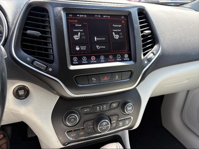 used 2021 Jeep Cherokee car, priced at $24,900