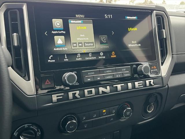 new 2025 Nissan Frontier car, priced at $38,314