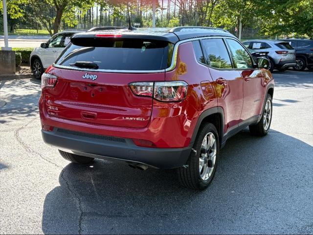 used 2020 Jeep Compass car, priced at $19,349