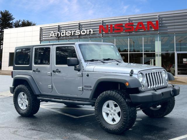 used 2018 Jeep Wrangler JK Unlimited car, priced at $24,976