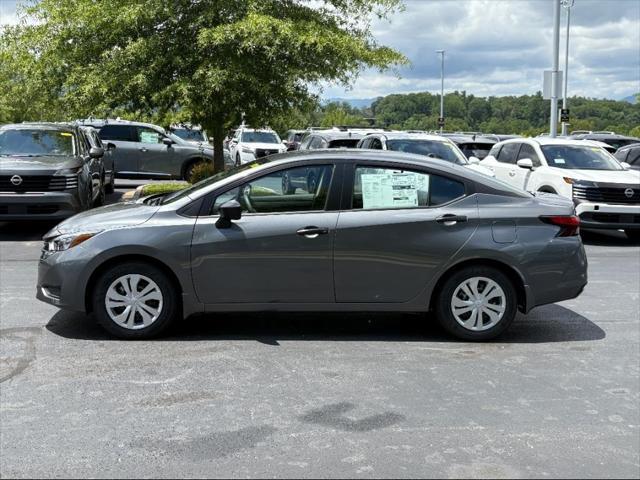 new 2025 Nissan Versa car, priced at $20,414