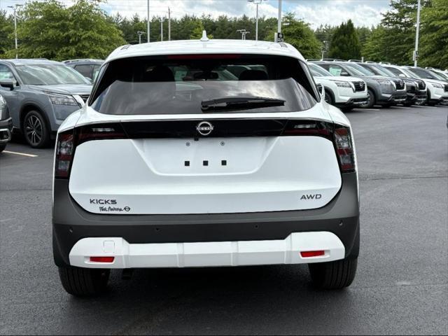 new 2025 Nissan Kicks car, priced at $26,555